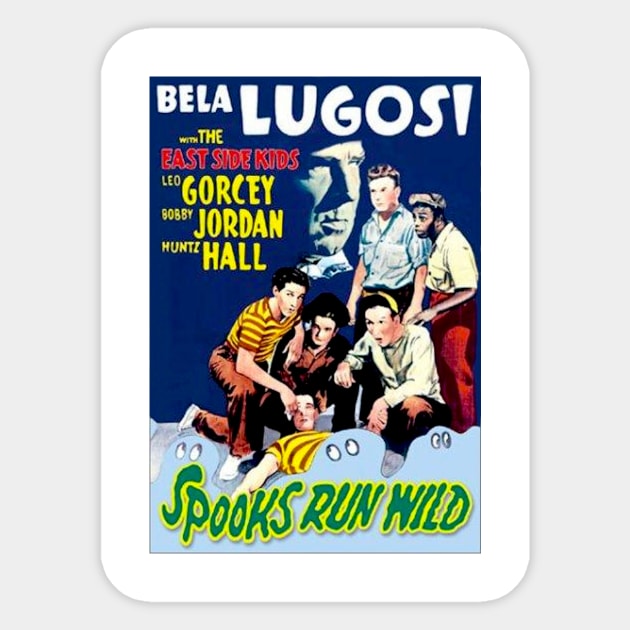 Spooks Run Wild (1941) Poster 1 Sticker by FilmCave